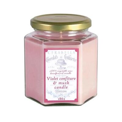 Cerabella - Vela Artesanal Violet Confiture & Musk - Candle Cerabella - Vela Artesanal Violet Confiture & Musk - Candle