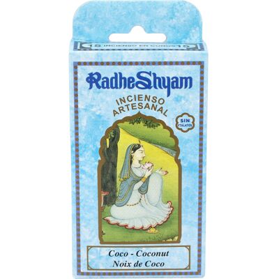 Radhe shyam incienso cono coco 15uds. Radhe shyam incienso cono coco 15uds.