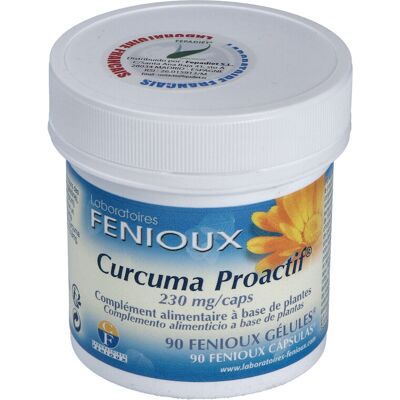 Fenioux Cúrcuma Proactif 90 cápsulas - Suplemento dietético Fenioux Cúrcuma Proactif 90 cápsulas - Suplemento dietético