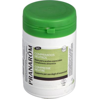 Pranarôm Comprimidos Neutros - Apoyo para aceites esenciales - 30g Pranarôm Comprimidos Neutros - Apoyo para aceites esenciales - 30g