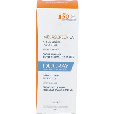 Ducray melascreen uv crema ligera fps 50 40ml. Ducray melascreen uv crema ligera fps 50 40ml.