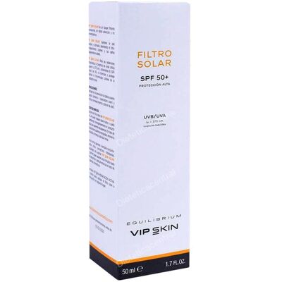 Protector Solar VIPSKIN SPF50+ - Alta protección, cuidado facial Protector Solar VIPSKIN SPF50+ - Alta protección, cuidado facial