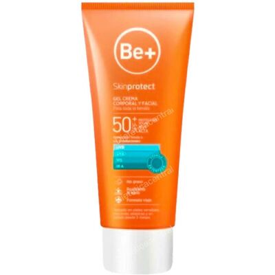 Be+ be+ skinprotect gel crema corporal y facial spf 50+ 200 ml Be+ be+ skinprotect gel crema corporal y facial spf 50+ 200 ml