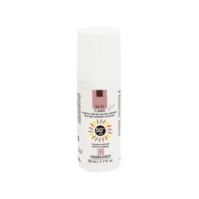 Protector solar Sun Care SPF 50+ Cobertura natural 50 ml - Simildiet Protector solar Sun Care SPF 50+ Cobertura natural 50 ml - Simildiet