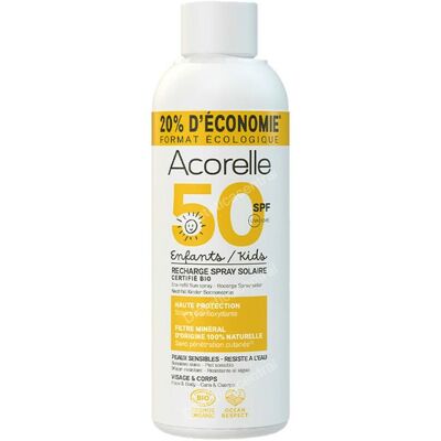 ACORELLE Spray Solar Niños SPF50 - Protector solar infantil ACORELLE Spray Solar Niños SPF50 - Protector solar infantil