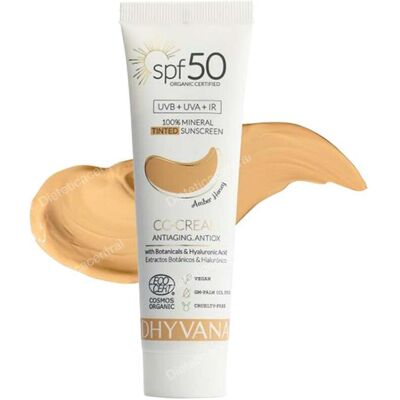 Dhyvana solar spf50 color con acido hialuronico 50ml. eco Dhyvana solar spf50 color con acido hialuronico 50ml. eco
