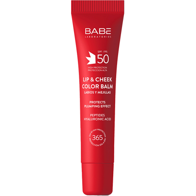 Babe lip & cheek spf50 color balm red 20ml Babe lip & cheek spf50 color balm red 20ml