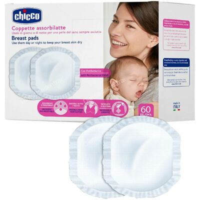 Chicco disco lactancia absorb desechable antibact 60un Chicco disco lactancia absorb desechable antibact 60un