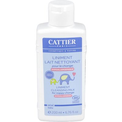 Leche Limpiadora Orgánica para Cambio de Pañal - 200ml Leche Limpiadora Orgánica para Cambio de Pañal - 200ml