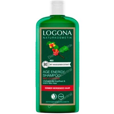 Champú Caféina Orgánica Age Energy LOGONA - Champú Champú Caféina Orgánica Age Energy LOGONA - Champú