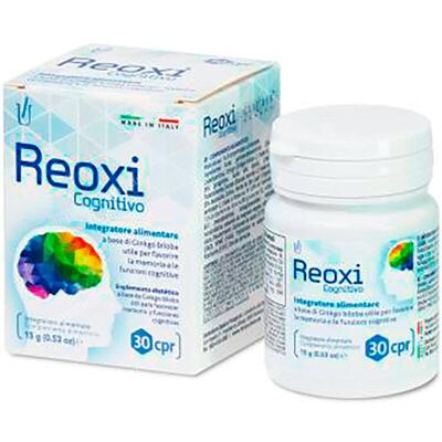 Glauber Pharma Reoxi Cognitive - Apoyo para la Memoria y Funciones Cerebrales Glauber Pharma Reoxi Cognitive - Apoyo para la Memoria y Funciones Cerebrales