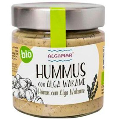 Algamar hummus con alga wakame 180gr. bio Algamar hummus con alga wakame 180gr. bio