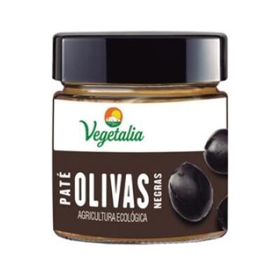 Paté de Olivas Negras Orgánico Vegetalia - 180 g Paté de Olivas Negras Orgánico Vegetalia - 180 g