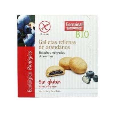Germinal bio galletas rellenas de arandanos 200gr bio sg Germinal bio galletas rellenas de arandanos 200gr bio sg