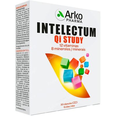 Arkopharma Intelectum Study - Apoyo Cognitivo 30 cápsulas Arkopharma Intelectum Study - Apoyo Cognitivo 30 cápsulas