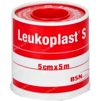 Leukoplast esparadrapo leukoplast tela 5 mx5 cm blanco Leukoplast esparadrapo leukoplast tela 5 mx5 cm blanco