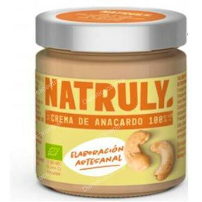 Natruly Crema de Anacardo Orgánica - Vegana, Sin Gluten - 200g Natruly Crema de Anacardo Orgánica - Vegana, Sin Gluten - 200g