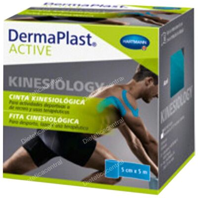 Dermaplast kinesio tape dermaplast active 5 cm x 5 m azul 1 un Dermaplast kinesio tape dermaplast active 5 cm x 5 m azul 1 un