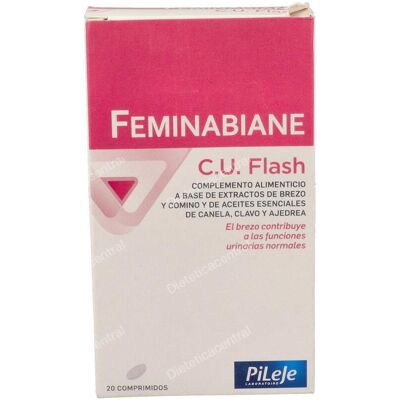 Pileje Feminabiane C.U.Flash 20 Tabletas - Apoyo Urinario - Menopausia Pileje Feminabiane C.U.Flash 20 Tabletas - Apoyo Urinario - Menopausia