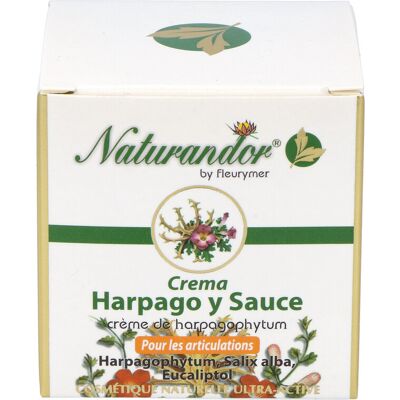 Fleurymer crema de harpago y sauce 50ml. naturandor Fleurymer crema de harpago y sauce 50ml. naturandor