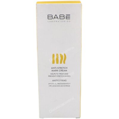 Crema Anti-estrías Babé para Prevención y Corrección - 200ml Crema Anti-estrías Babé para Prevención y Corrección - 200ml