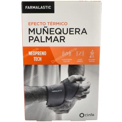 Farmalastic farmalastic muñequera neop metacar t/u gris Farmalastic farmalastic muñequera neop metacar t/u gris