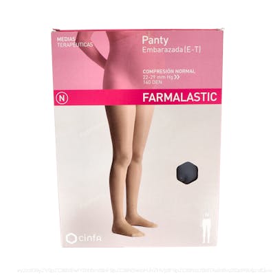Farmalastic panty nor pm c/punt negro t/p 20-21 cm 1 un Farmalastic panty nor pm c/punt negro t/p 20-21 cm 1 un