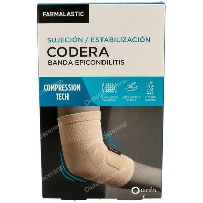 Farmalastic farmalastic innova codera c/cincha epicondilitis t/m 25-27 cm bg Farmalastic farmalastic innova codera c/cincha epicondilitis t/m 25-27 cm bg