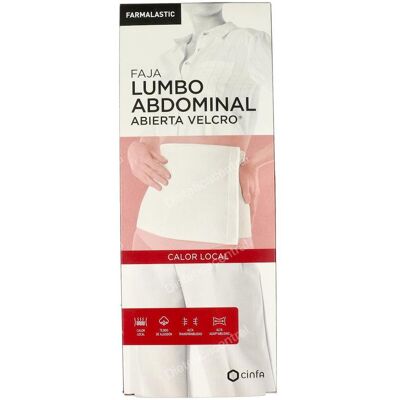 Farmalastic farmalastic faja abdo/lumb algod velcro t/2 95-115 cm beig calor Farmalastic farmalastic faja abdo/lumb algod velcro t/2 95-115 cm beig calor