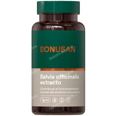 Bonusan Salvia Officinalis Extracto 60 cápsulas - Suplemento herbario Bonusan Salvia Officinalis Extracto 60 cápsulas - Suplemento herbario