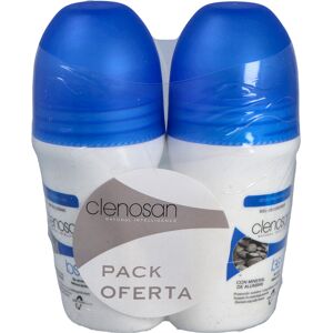Clenosan clenosan duplo desodorante mineral roll-on 2x75ml. Clenosan clenosan duplo desodorante mineral roll-on 2x75ml.