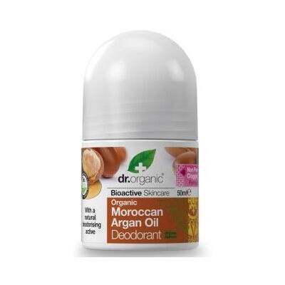Dr. organic desodorante aceite argan marroqui 50ml. Dr. organic desodorante aceite argan marroqui 50ml.