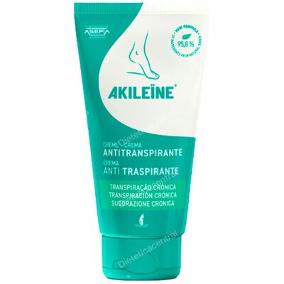 Akileine crema anti-transpirante apto +3 aos 75ml. Akileine crema anti-transpirante apto +3 aos 75ml.