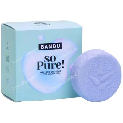 Banbu So Pure 50 ml - Refill de Crema Desodorante Natural Banbu So Pure 50 ml - Refill de Crema Desodorante Natural