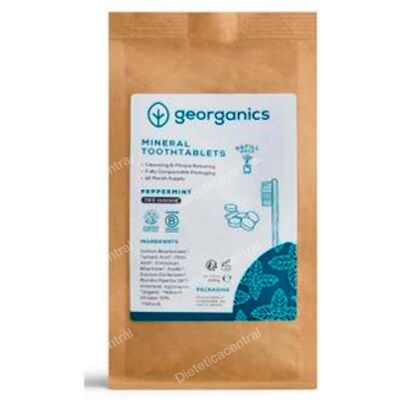 Georganics enjuague bucal menta 720 pastillas Georganics enjuague bucal menta 720 pastillas