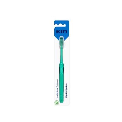 Cepillo de Dientes Kin Medio - Filamentos Suaves para Higiene Diaria Cepillo de Dientes Kin Medio - Filamentos Suaves para Higiene Diaria