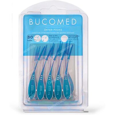 Bucomed cepillo interdental bucomed inter-picks goma 30 un Bucomed cepillo interdental bucomed inter-picks goma 30 un