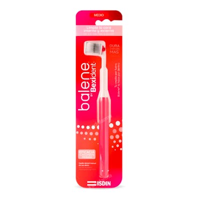 Balene balene by bexident cepillo dental adulto medio coral Balene balene by bexident cepillo dental adulto medio coral