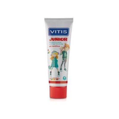 Vitis vitis junior gel dental 75ml. Vitis vitis junior gel dental 75ml.