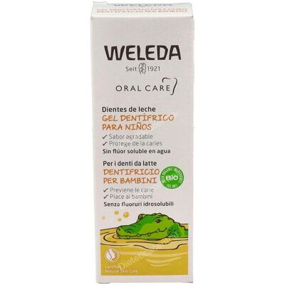 Weleda gel dentifrico infantil 50ml. Weleda gel dentifrico infantil 50ml.