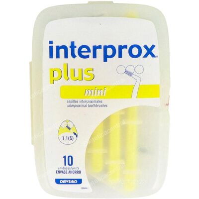 Dentaid cepillo interdental interprox plus mini 10ud. Dentaid cepillo interdental interprox plus mini 10ud.