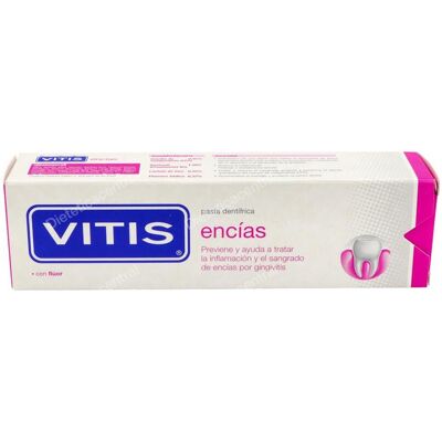 Vitis vitis encias pasta dental 100ml. Vitis vitis encias pasta dental 100ml.