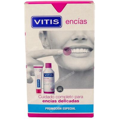 Vitis pack vitis encias pasta dental + colutorio Vitis pack vitis encias pasta dental + colutorio
