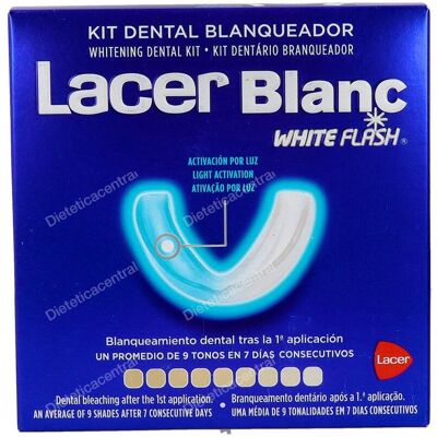 Lacer lacerblanc kit white flash dental blanqueador Lacer lacerblanc kit white flash dental blanqueador