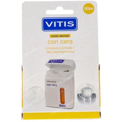 Vitis vitis seda dental con cera 50metros Vitis vitis seda dental con cera 50metros