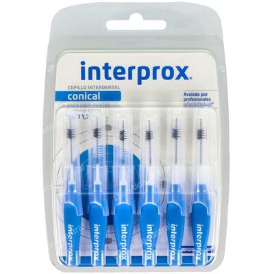 Dentaid cepillo interdental interprox 4g conical 6ud. Dentaid cepillo interdental interprox 4g conical 6ud.