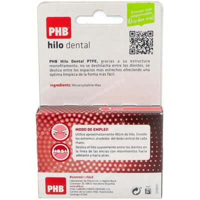 Hilo Dental PHB PTFE - Hilo Duradero para la Higiene Oral Hilo Dental PHB PTFE - Hilo Duradero para la Higiene Oral