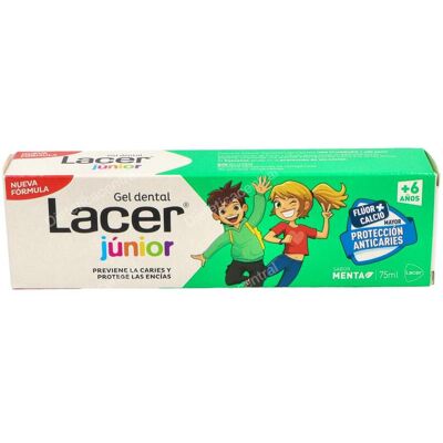 Lacer lacer junior gel dentifrico menta 75ml. Lacer lacer junior gel dentifrico menta 75ml.