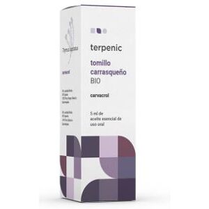 Terpenic tomillo carrasqueño aceite esencial bio 5ml. Terpenic tomillo carrasqueño aceite esencial bio 5ml.