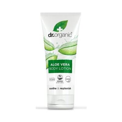 Loción Corporal de Aloe Vera de Dr Organic - Hidrata y Calma Piel Seca Loción Corporal de Aloe Vera de Dr Organic - Hidrata y Calma Piel Seca